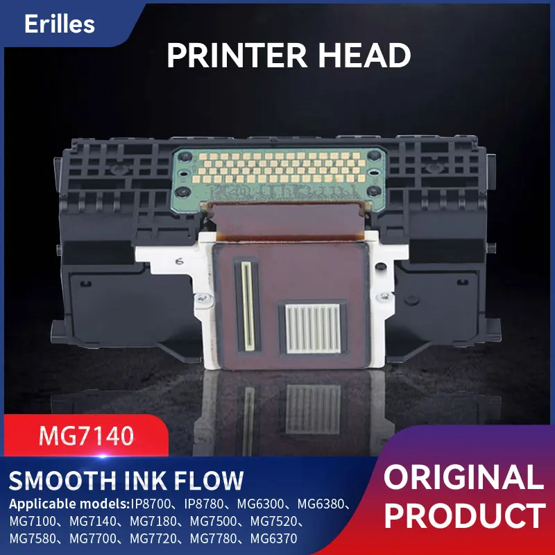Printhead MG7140 Printer Head for Canon IP8700 IP8780 MG6300 MG6380 MG7100 MG7140 MG7180 MG7500 MG7520 MG7580 QY6 0083 Print Hea
Printhead MG7140 Printer Head for Canon IP8700 IP8780 MG6300 MG6380 MG7100 MG7140 MG7180 MG7500 MG7520 MG7580 QY6 0083 Print Hea
