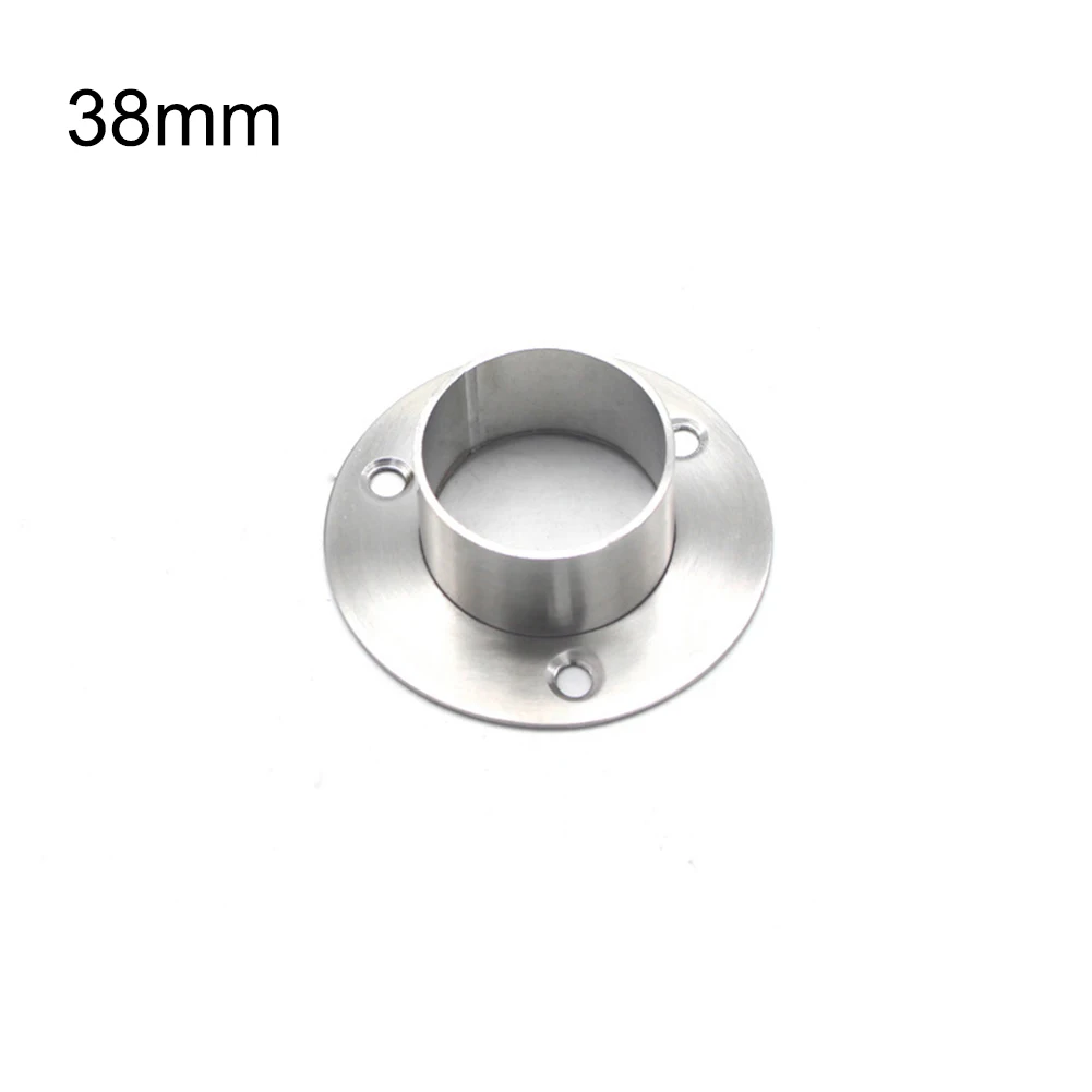 Stainless Steel Flange Bracket For Wardrobe Curtain Cloth Rod Seat Round Connection Tube 38mm 51mm Household Furniture Hardware
Stainless Steel Flange Bracket For Wardrobe Curtain Cloth Rod Seat Round Connection Tube 38mm 51mm Household Furniture Hardware