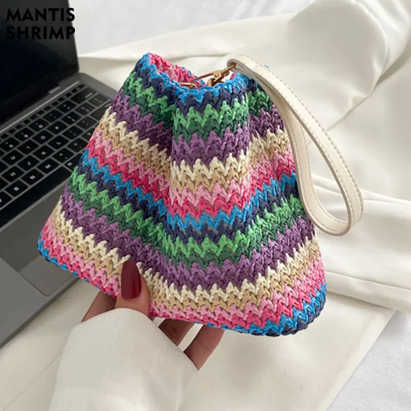Женская сумка, Новая женская плетеная Сумка, весна-лето, стиль ретро, модные плетеные клатчи, универсальная сумка через плечо, сумка через пл... 
Женская сумка, Новая женская плетеная Сумка, весна-лето, стиль ретро, модные плетеные клатчи, универсальная сумка через плечо, сумка через пл...