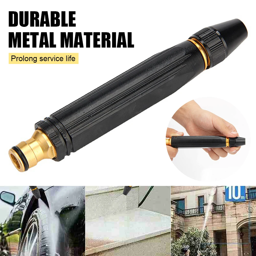 1PCS Car Wash Water Gun Straight Nozzle Aluminum Alloy Adjustable Garden Hose Nozzle Multi-purpose Car Cleaning Wash Spray Part
1PCS Car Wash Water Gun Straight Nozzle Aluminum Alloy Adjustable Garden Hose Nozzle Multi-purpose Car Cleaning Wash Spray Part
