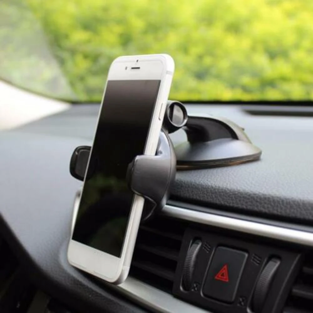 Multifunctional Universal 360 Degree Rotation Car Windshield Instrument Panel Mount Cell Phone Holder GPS Stand One Touch Black
Multifunctional Universal 360 Degree Rotation Car Windshield Instrument Panel Mount Cell Phone Holder GPS Stand One Touch Black