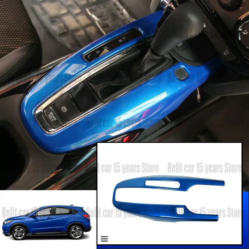 Для Honda Vezel HRV HR-V 2016-2022 ABS голубая центральная консоль переключения передач рамка Отделка 1 шт.
Для Honda Vezel HRV HR-V 2016-2022 ABS голубая центральная консоль переключения передач рамка Отделка 1 шт.