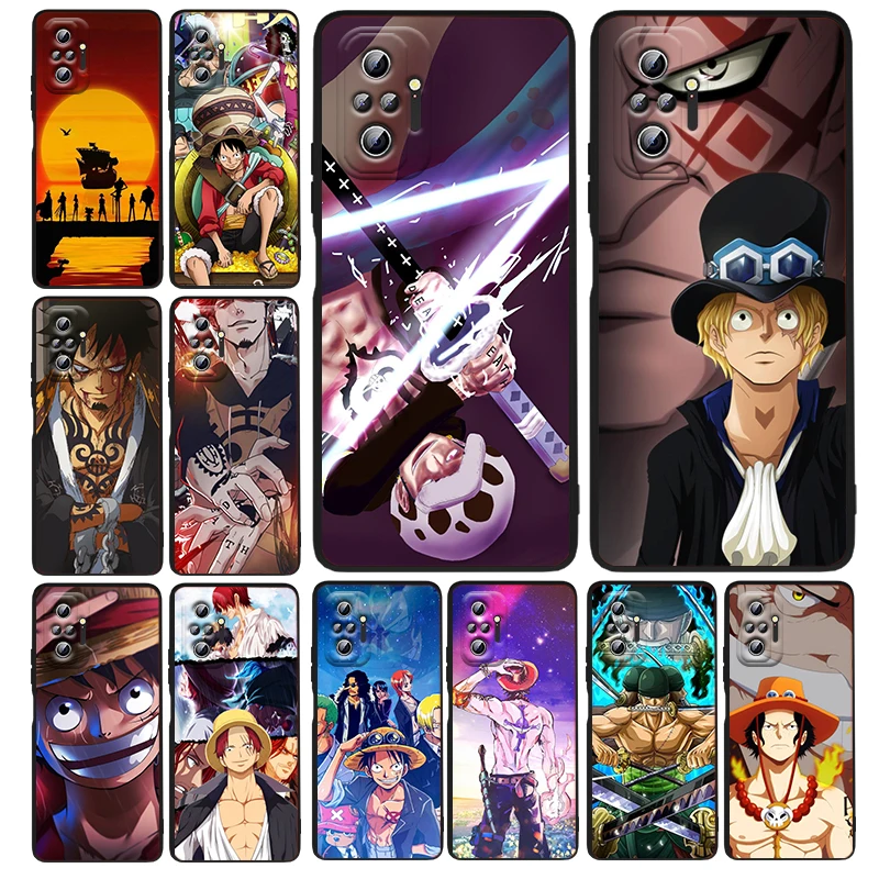 Luffy Cartoon One Piece For Xiaomi Redmi Note 11E 11S 11 11T 10 10S 9 9T 9S 8 8T Pro 5G 7 5 Soft TPU Cover Black Phone Case
Luffy Cartoon One Piece For Xiaomi Redmi Note 11E 11S 11 11T 10 10S 9 9T 9S 8 8T Pro 5G 7 5 Soft TPU Cover Black Phone Case