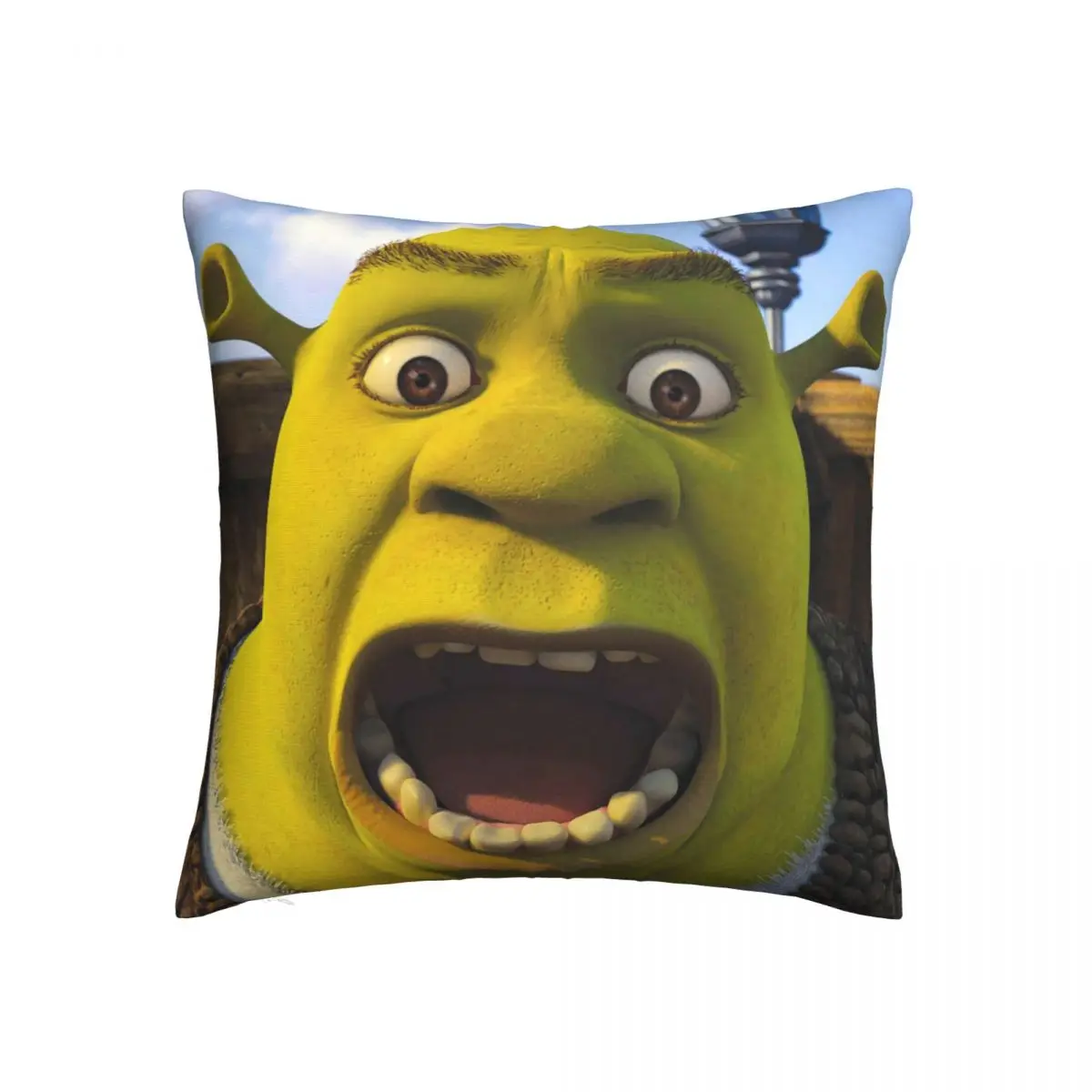 Shrek Pillowcase Printed Polyester Cushion Cover Gift Cartoon Pillow Case Cover Home Square 40*40cm
Shrek Pillowcase Printed Polyester Cushion Cover Gift Cartoon Pillow Case Cover Home Square 40*40cm