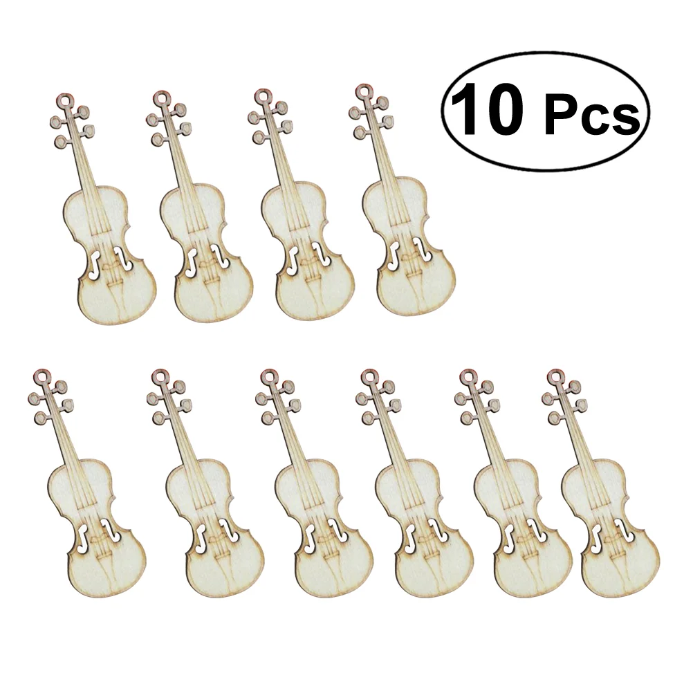 10 Pcs Unfinished Wood Cutout Chips for Board Game Pieces Arts Crafts Projects Ornaments (Violin)
10 Pcs Unfinished Wood Cutout Chips for Board Game Pieces Arts Crafts Projects Ornaments (Violin)