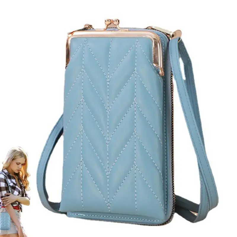 Crossbody Phone Bag Fashion Large Capacity Cross Body Bags Women PU Leather Shoulder Mobile Phone Bag with Credit Card Slots
Crossbody Phone Bag Fashion Large Capacity Cross Body Bags Women PU Leather Shoulder Mobile Phone Bag with Credit Card Slots