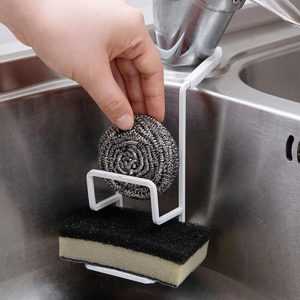 Iron Sink Drain Rack Faucet Hanging Sponge Storage Soap Stand Dish Cloth Shelf Drying Holder Household Kitchen Storage Organizer
Iron Sink Drain Rack Faucet Hanging Sponge Storage Soap Stand Dish Cloth Shelf Drying Holder Household Kitchen Storage Organizer