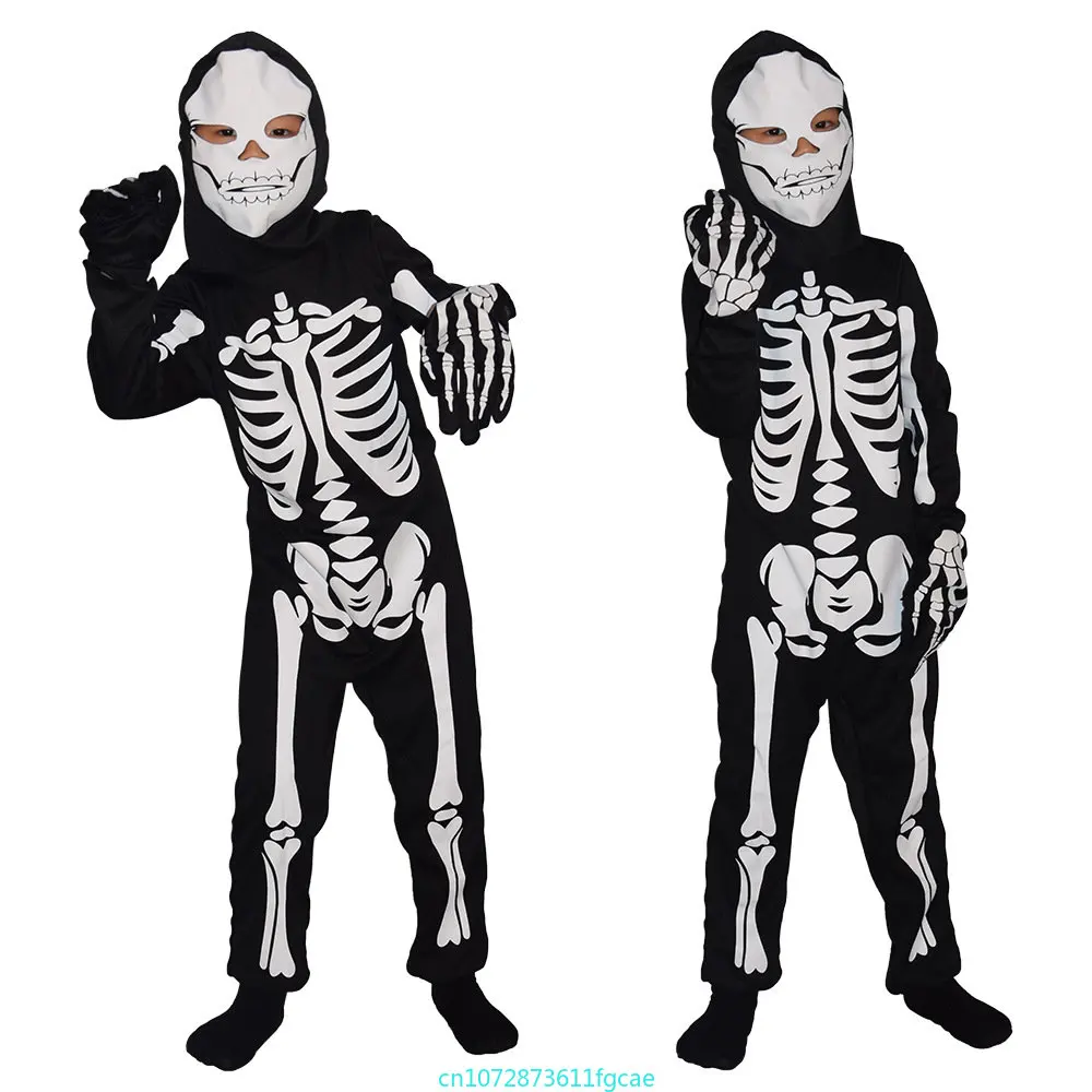 Anime Horror Skeleton Skull Jumpsuit Cosply Costume Ghost Bone Scary Skeleton Clothes Christmas Masquerade Carnival Party Gifts
Anime Horror Skeleton Skull Jumpsuit Cosply Costume Ghost Bone Scary Skeleton Clothes Christmas Masquerade Carnival Party Gifts