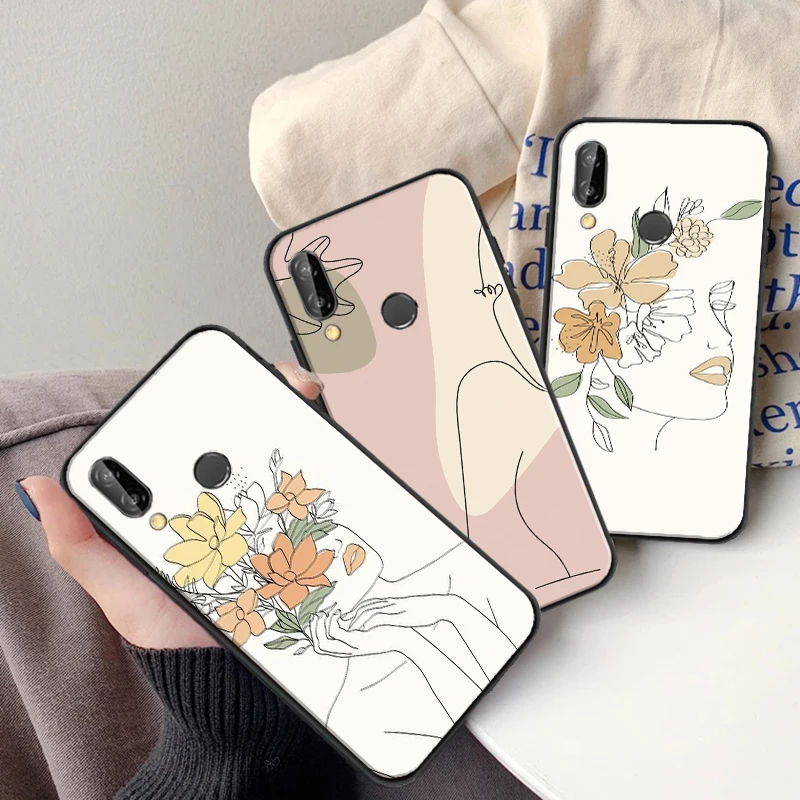 2022Abstract Art Line Flower Girl Soft TPU Phone Case For Huawei P Smart Z 2019 2021 P20 P30 P40 P40 Lite Pro Coque Black Cover
2022Abstract Art Line Flower Girl Soft TPU Phone Case For Huawei P Smart Z 2019 2021 P20 P30 P40 P40 Lite Pro Coque Black Cover