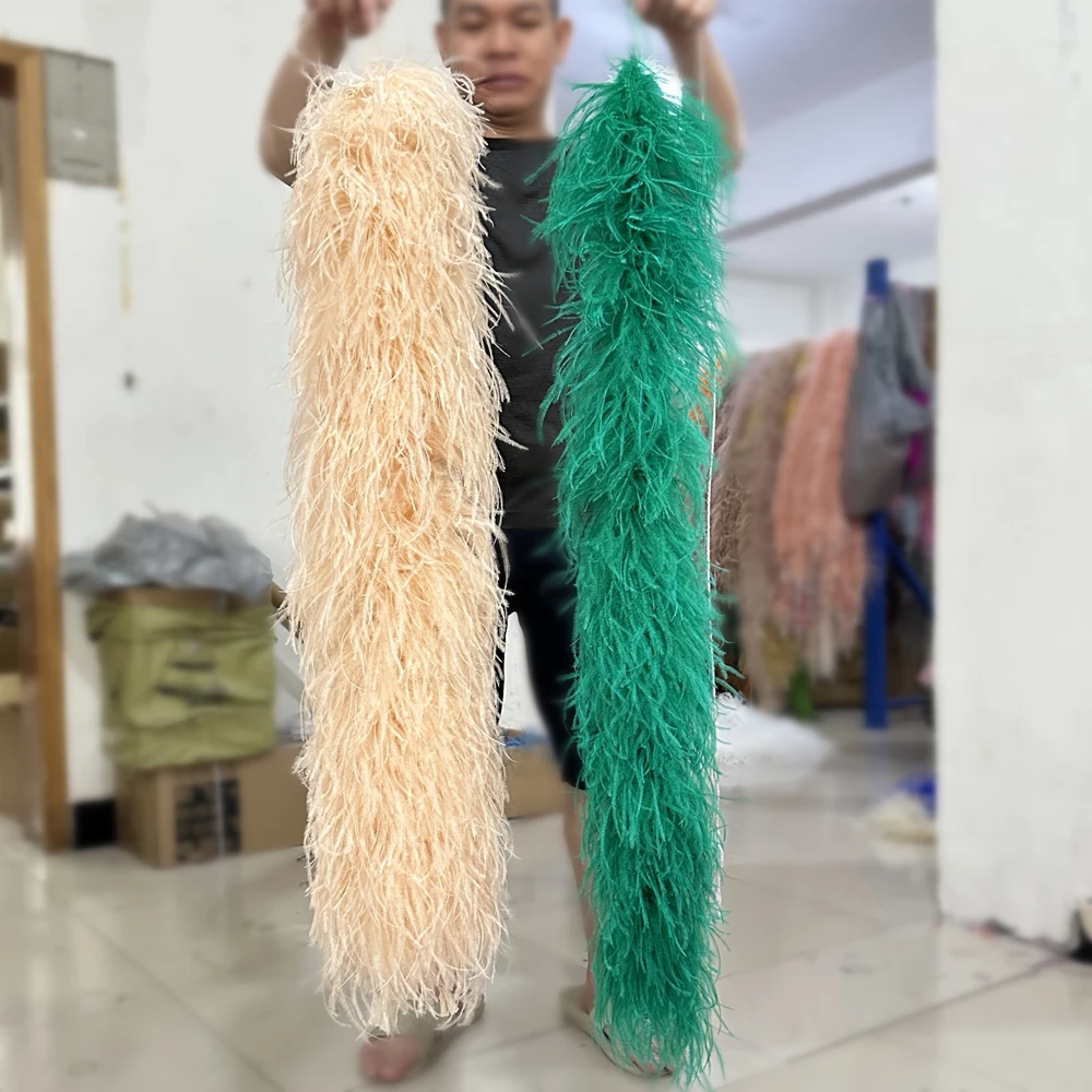Customized 2-15 Ply Ostrich Feathers Boa 1Meter Ostrich Trim Shawl for Party/Costume/Shawl/Skirt/Craft/Clothing/Dress Decoration
Customized 2-15 Ply Ostrich Feathers Boa 1Meter Ostrich Trim Shawl for Party/Costume/Shawl/Skirt/Craft/Clothing/Dress Decoration