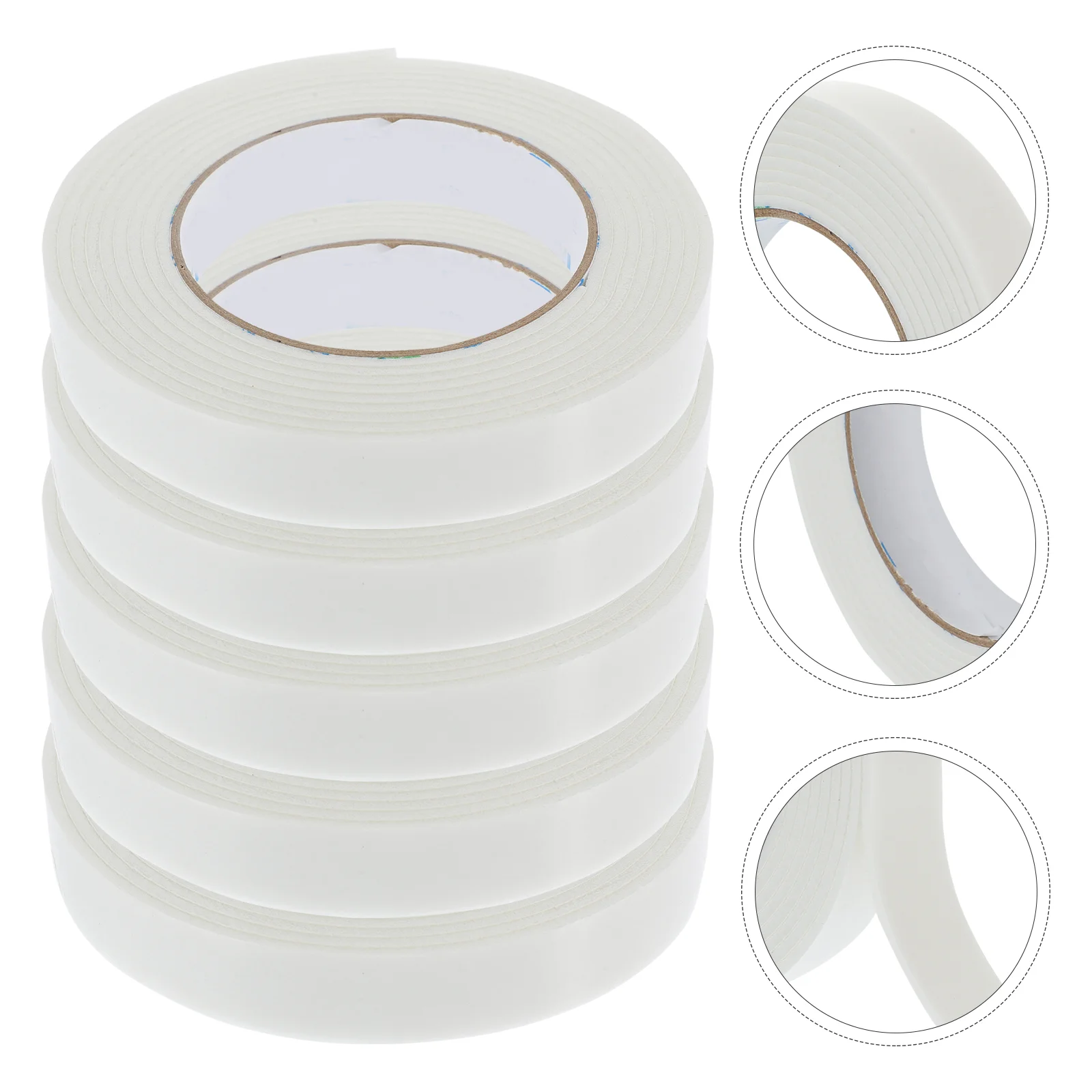 10 Rolls Double Sided Tape Countertop Edging Edges Banding Furniture Restoration Self Adhesive Foam Wood Strips
10 Rolls Double Sided Tape Countertop Edging Edges Banding Furniture Restoration Self Adhesive Foam Wood Strips