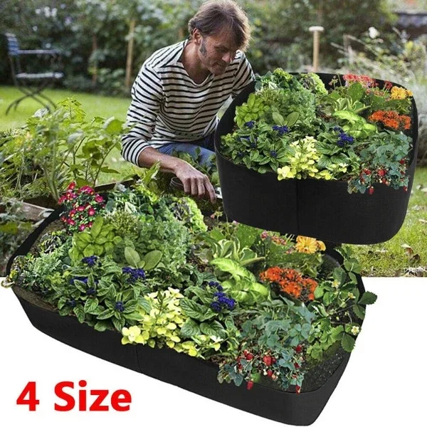 180x90x30cm Felt 8grid Planting Bag Vegetable Split Planting Bag Green Growing Garden Flowerpot Flower Plant Grow Bag Plant Pots
180x90x30cm Felt 8grid Planting Bag Vegetable Split Planting Bag Green Growing Garden Flowerpot Flower Plant Grow Bag Plant Pots