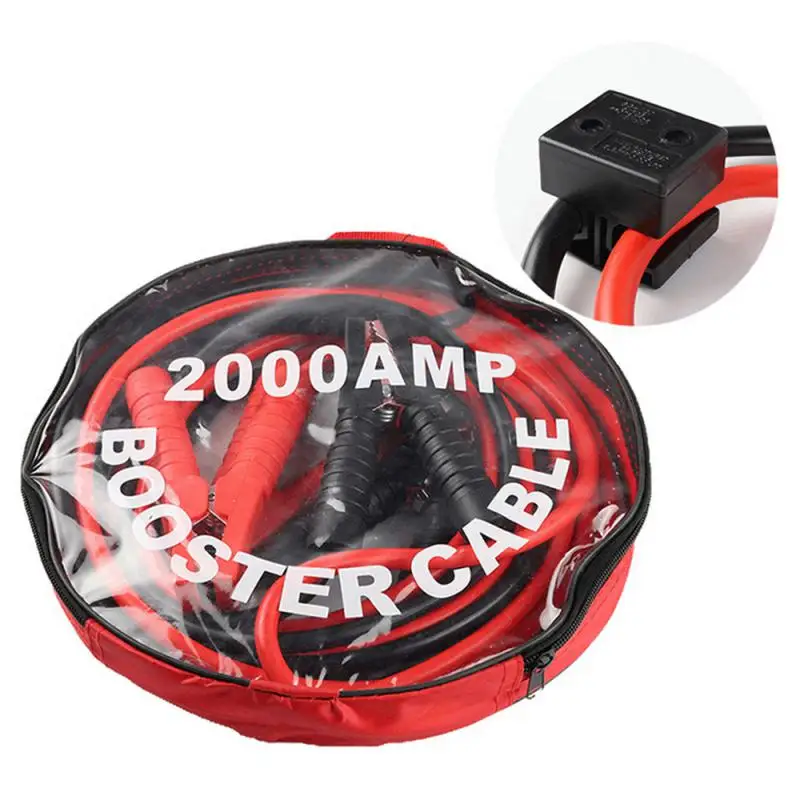 Heavy Duty 2000AMP 4M Car Battery Jump Leads Booster Cables Jumper Cable For Car Van Truck
Heavy Duty 2000AMP 4M Car Battery Jump Leads Booster Cables Jumper Cable For Car Van Truck