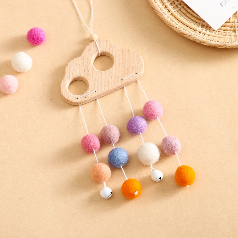 Baby Bed Rattle Wool Ball Bed Bell Toys Newborn Crib Mobile Rattle Wool Balls Beads Bed Bell Rotating Wind Chime For Babe Gifts
Baby Bed Rattle Wool Ball Bed Bell Toys Newborn Crib Mobile Rattle Wool Balls Beads Bed Bell Rotating Wind Chime For Babe Gifts