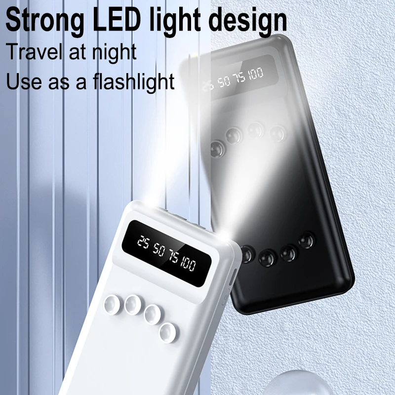 New 10000mAh Power Bank Fast Charging External Battery For 12 13 13Promax LED Own Line Powerbank For
New 10000mAh Power Bank Fast Charging External Battery For 12 13 13Promax LED Own Line Powerbank For
