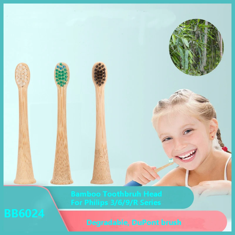 100% Natural Bamboo Toothbrush Heads BPA Free For Philips Kids Sonic HX3120 HX6011 HX6312 HX9363 R710 R Series Soft Brush
100% Natural Bamboo Toothbrush Heads BPA Free For Philips Kids Sonic HX3120 HX6011 HX6312 HX9363 R710 R Series Soft Brush