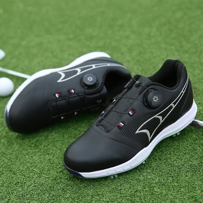Men Golf Shoes Leather Waterproof Spikes Non-slip Outdoor Golf Training Sports Sneakers Plus Size
Men Golf Shoes Leather Waterproof Spikes Non-slip Outdoor Golf Training Sports Sneakers Plus Size