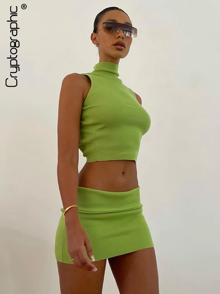 Cryptographic Fashion Two Piece Set Sleeveless Top and Skirt Women's Sets Party Outfits Club Summer Holiday Y2K Co-Ord Sets Hot
Cryptographic Fashion Two Piece Set Sleeveless Top and Skirt Women's Sets Party Outfits Club Summer Holiday Y2K Co-Ord Sets Hot