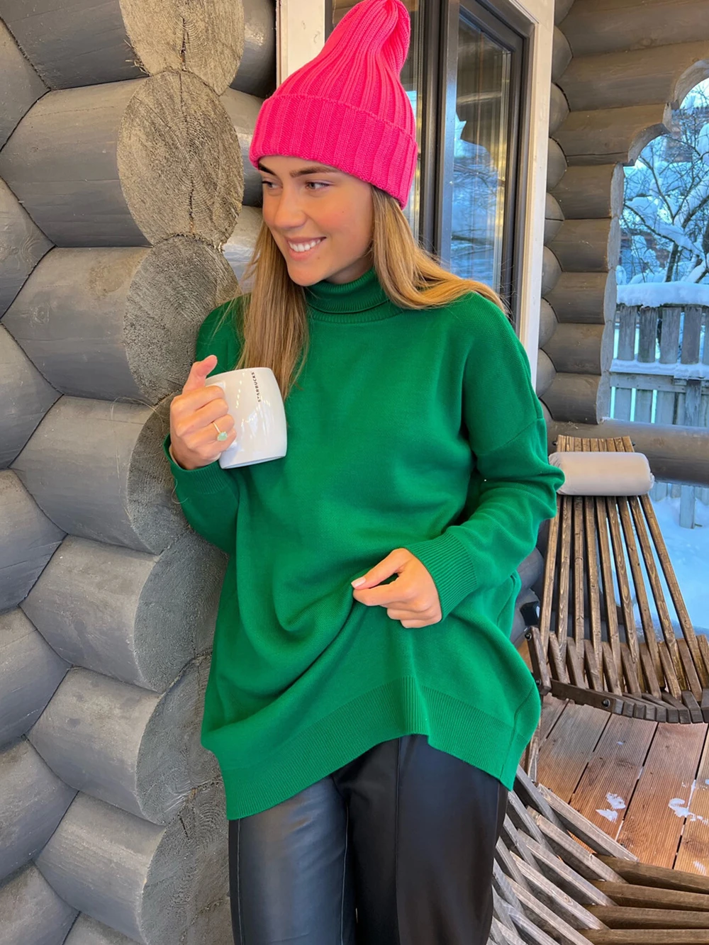 Cosdecozy LadiesTurtleneck Soft Sweater Female Pullovers Women Loose Jumper Basic Stylish Knitted Top Autumn Winter Jumper
Cosdecozy LadiesTurtleneck Soft Sweater Female Pullovers Women Loose Jumper Basic Stylish Knitted Top Autumn Winter Jumper