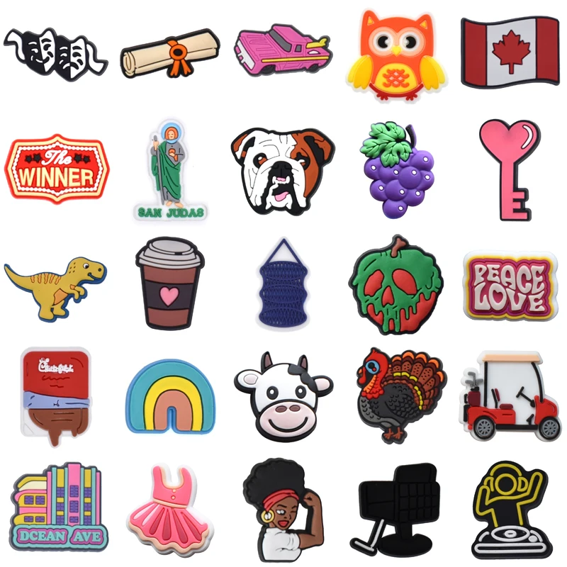 Gifts Shoe Charms Women Charm Boy Set Jeans Para Pins Shoes Accessories Kids Packs Wholesale Bulk Girl Men Decorations for Crocs
Gifts Shoe Charms Women Charm Boy Set Jeans Para Pins Shoes Accessories Kids Packs Wholesale Bulk Girl Men Decorations for Crocs