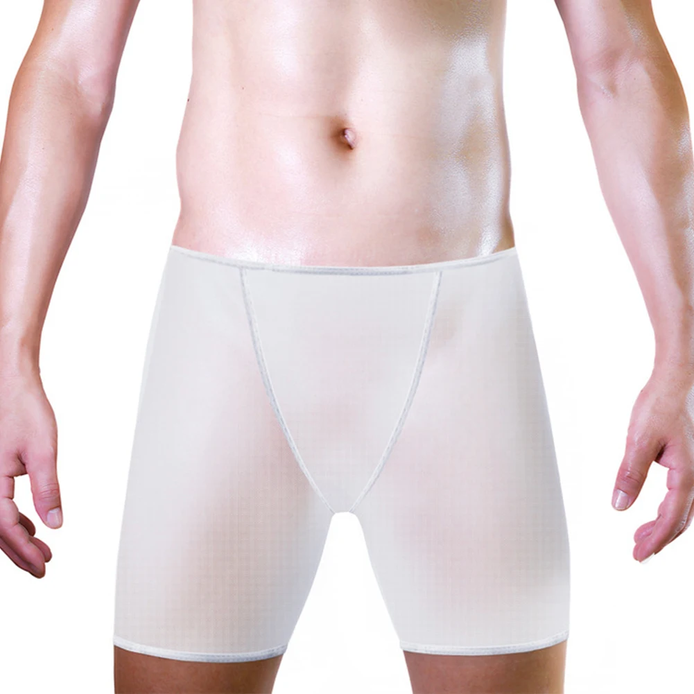 Mens Sexy Transparent Underwear Thin Fine Mesh Solid Perspective Boxer Shorts Comfortable Breathable Briefs Erotic Lingerie
Mens Sexy Transparent Underwear Thin Fine Mesh Solid Perspective Boxer Shorts Comfortable Breathable Briefs Erotic Lingerie