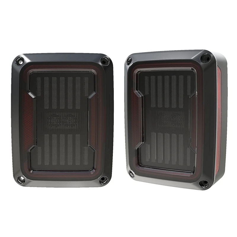 2Pcs Suitable For Jeep Wrangler Tail Light LED Car Modification Accessories Jk Rear Tail Light (European Version)
2Pcs Suitable For Jeep Wrangler Tail Light LED Car Modification Accessories Jk Rear Tail Light (European Version)