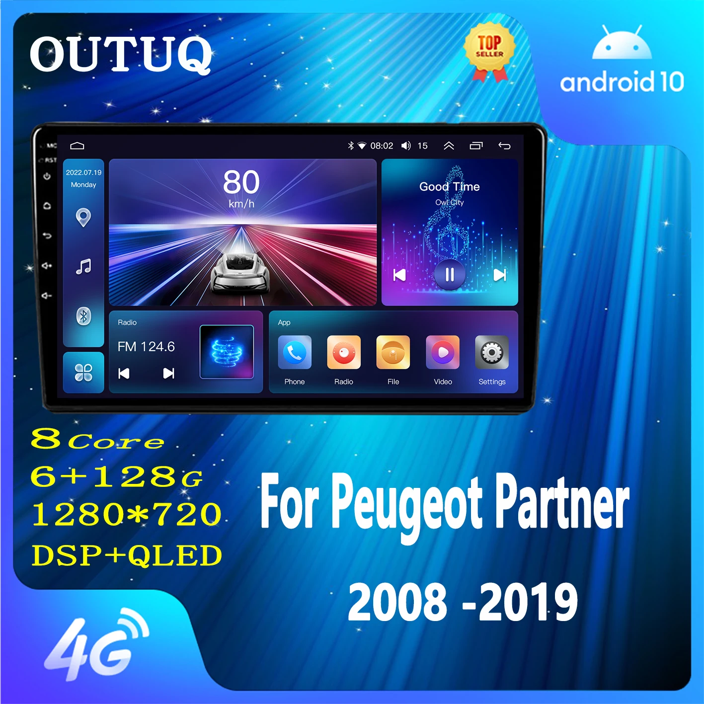 

Автомобильный DVD-плеер с GPS, Android 10, 4 грамма, для Citroen C5 2008-2017, радио, мультимедийная система, навигация, стерео, головное устройство DSP, RDS, Carplay