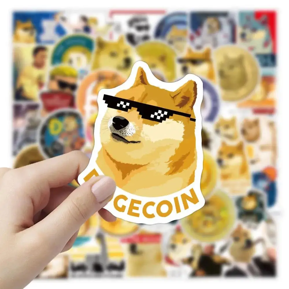 50Pcs Cartoon Dog Coins Personalised Decorative Laptop Phone Case Luggage Waterproof Non-repeat Stickers
50Pcs Cartoon Dog Coins Personalised Decorative Laptop Phone Case Luggage Waterproof Non-repeat Stickers