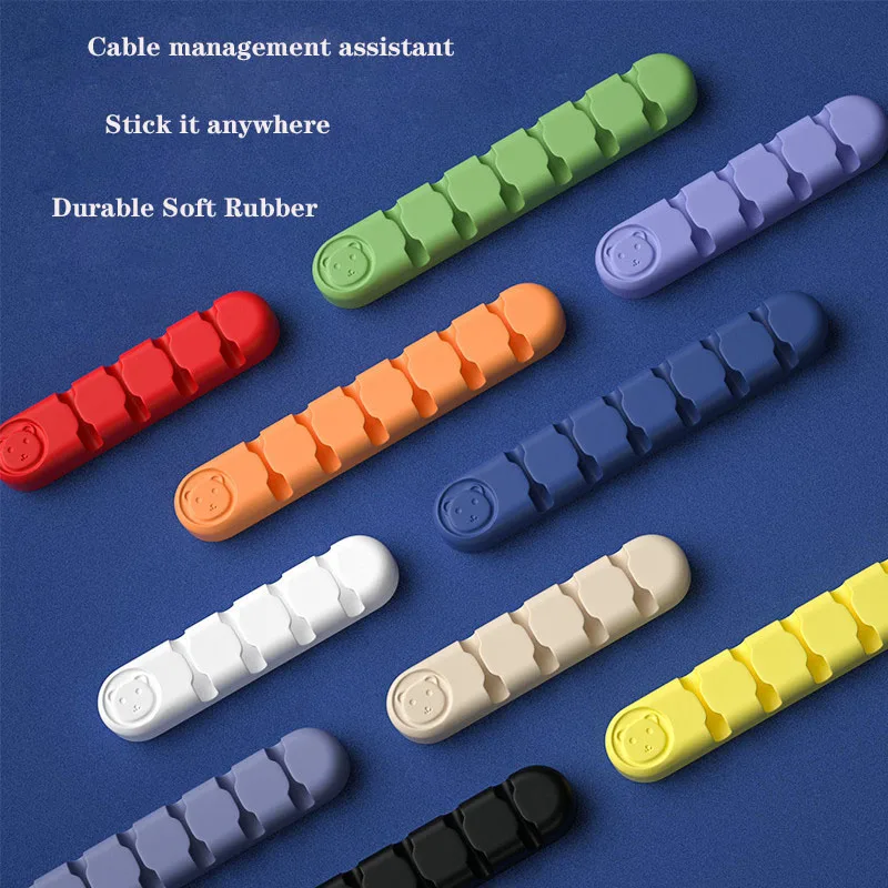 1pcs Storage Winder Cable Holder Cable Holder Flexible USB Cable Winder Neat Silicone Clip for Mouse Keyboard Headphone Protecto
1pcs Storage Winder Cable Holder Cable Holder Flexible USB Cable Winder Neat Silicone Clip for Mouse Keyboard Headphone Protecto