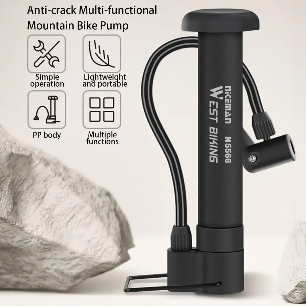 1 Set Tire Inflator Good Compact Size Wide Application Bicycle Supplies Basketball Inflator Bicycle Inflator
1 Set Tire Inflator Good Compact Size Wide Application Bicycle Supplies Basketball Inflator Bicycle Inflator