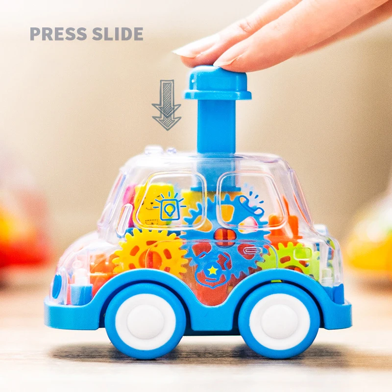 Children Baby Kids 1-6 Age Cartoon Transparent Mechanical Gear Car Model Coasting Pullback Car Puzzle Creative Toys
Children Baby Kids 1-6 Age Cartoon Transparent Mechanical Gear Car Model Coasting Pullback Car Puzzle Creative Toys