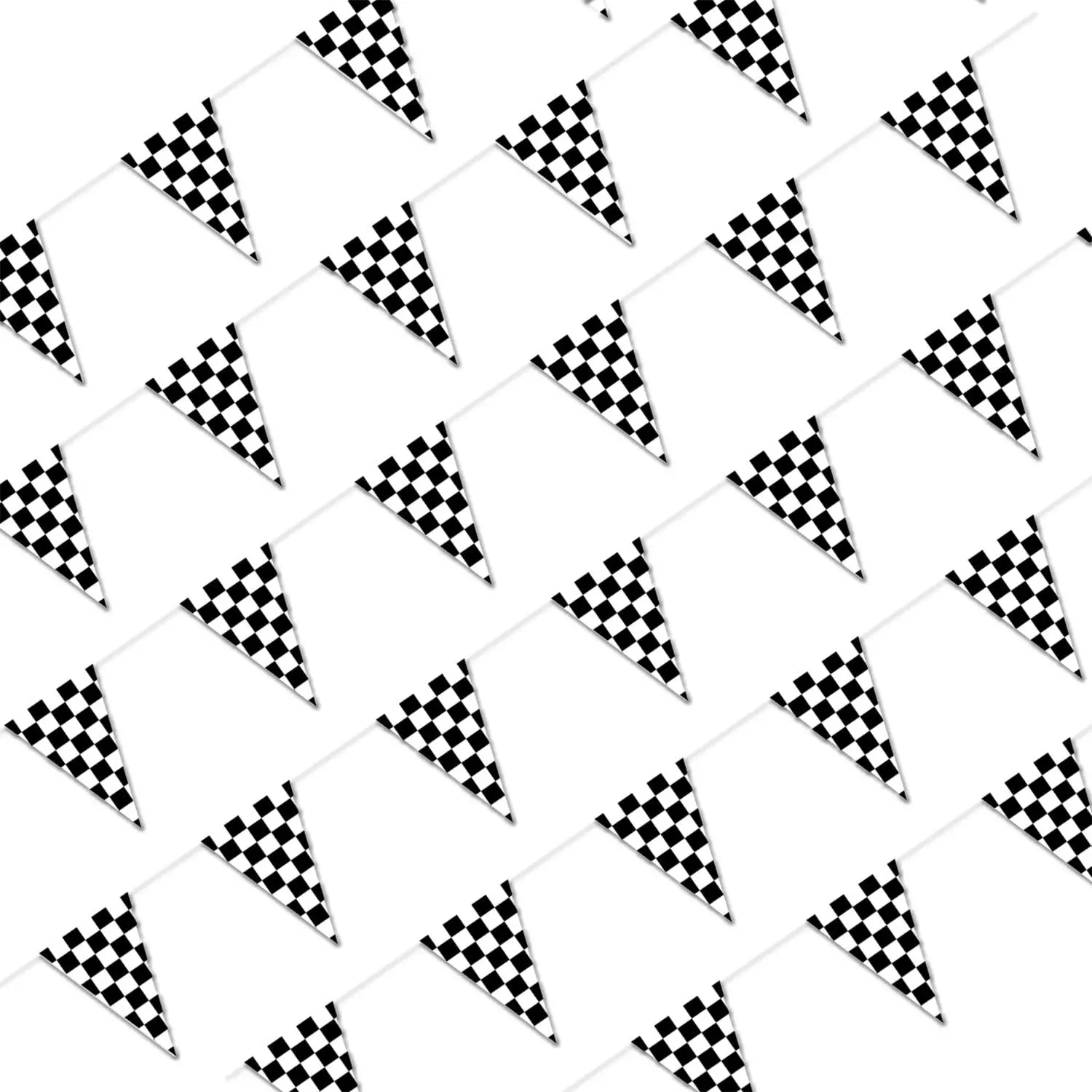 30M Black and White Checkered Flag Banner Racing Birthday Decorations for Nascar Race Party Supplies Happy Birthday Banner
30M Black and White Checkered Flag Banner Racing Birthday Decorations for Nascar Race Party Supplies Happy Birthday Banner