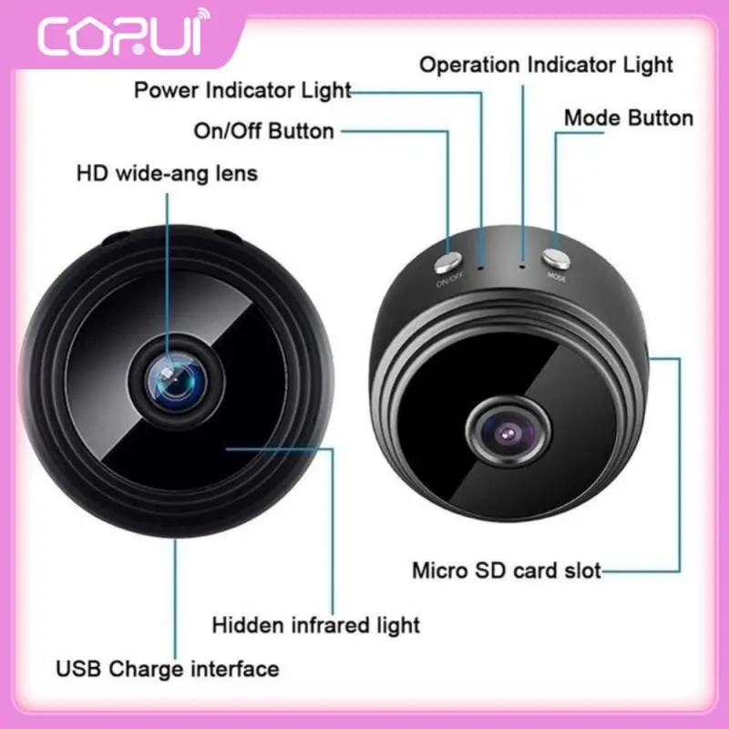 1080p Ip Wireless Mini Wifi Camera Motion Detection Infrared Night Security Baby Monitor Video Surveillance Smart Home
1080p Ip Wireless Mini Wifi Camera Motion Detection Infrared Night Security Baby Monitor Video Surveillance Smart Home