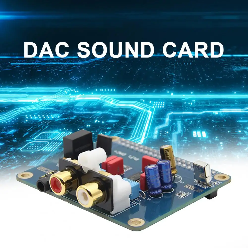 Excellent Sound Card Perfect Compatibility Long-lasting Sound Card Audio Module Professional Compact DAC
Excellent Sound Card Perfect Compatibility Long-lasting Sound Card Audio Module Professional Compact DAC