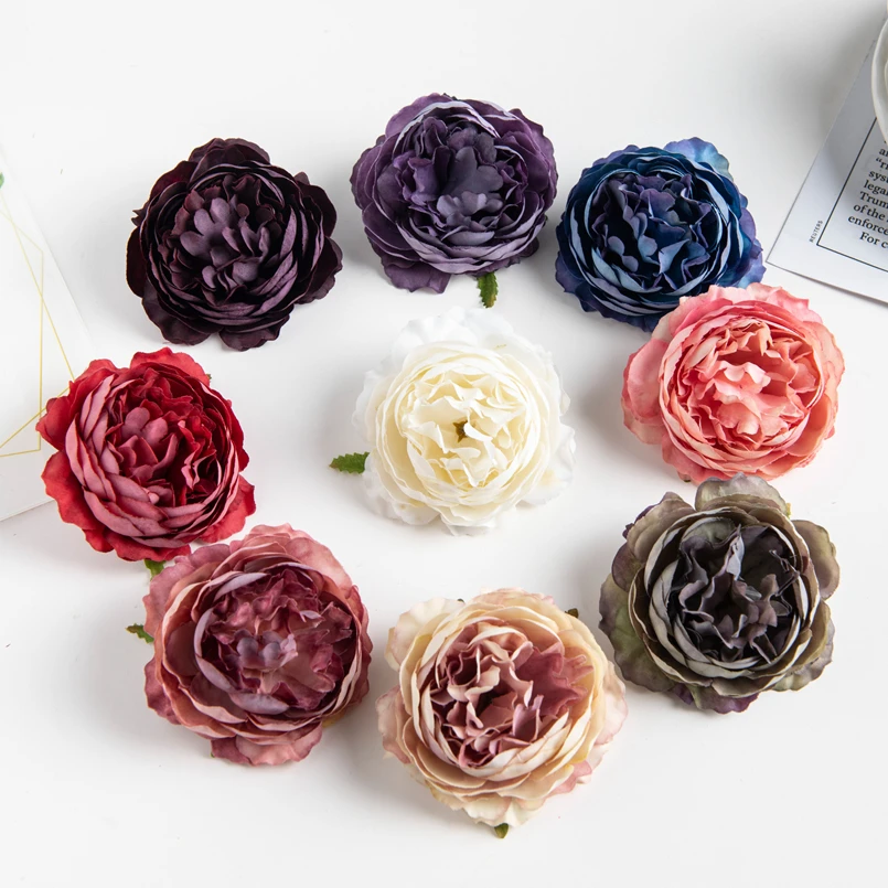 5/10PC Artificial Flowers Wedding Bouquet Scrapbooking Christmas Decorative Wreaths Home Room Decor DIY Party Fake Silk Peony
5/10PC Artificial Flowers Wedding Bouquet Scrapbooking Christmas Decorative Wreaths Home Room Decor DIY Party Fake Silk Peony