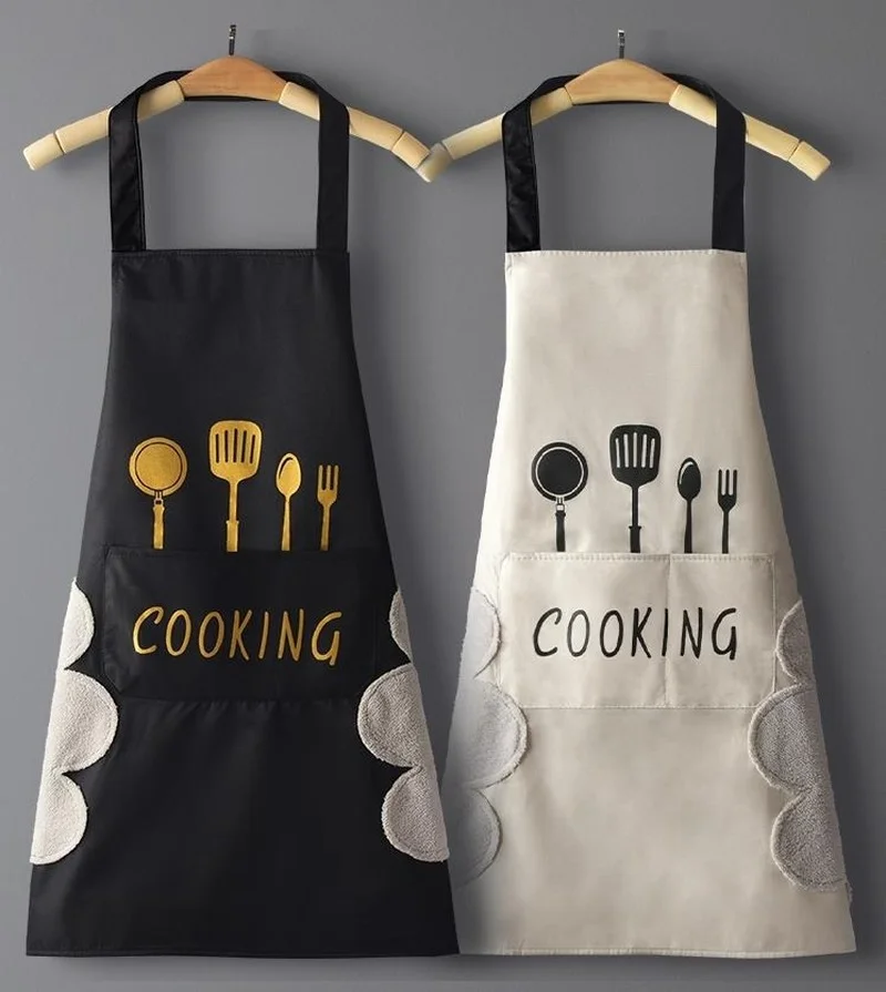 Hand-wiping kitchen Household Cooking Apron Men Women Oil-proof Waterproof Adult Waist Fashion Coffee Overalls Wipe Hand Apron
Hand-wiping kitchen Household Cooking Apron Men Women Oil-proof Waterproof Adult Waist Fashion Coffee Overalls Wipe Hand Apron