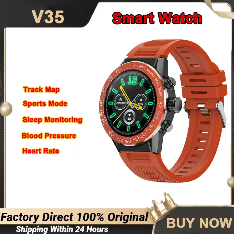 V35 1.32 Smart Watch 360 * 360 Resolution IPS Bluetooth Call Multiple Sports Modes Heart Rate Blood Pressure Blood Oxygen Watch
V35 1.32 Smart Watch 360 * 360 Resolution IPS Bluetooth Call Multiple Sports Modes Heart Rate Blood Pressure Blood Oxygen Watch