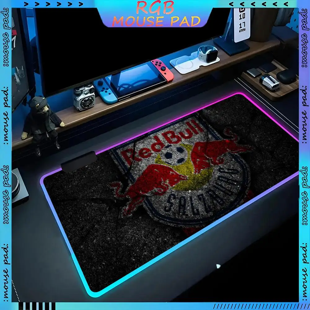 R-Reds-B-Bulls Artes Коврик для мыши RGB Аксессуары ПК Светодиодный игровой настольный