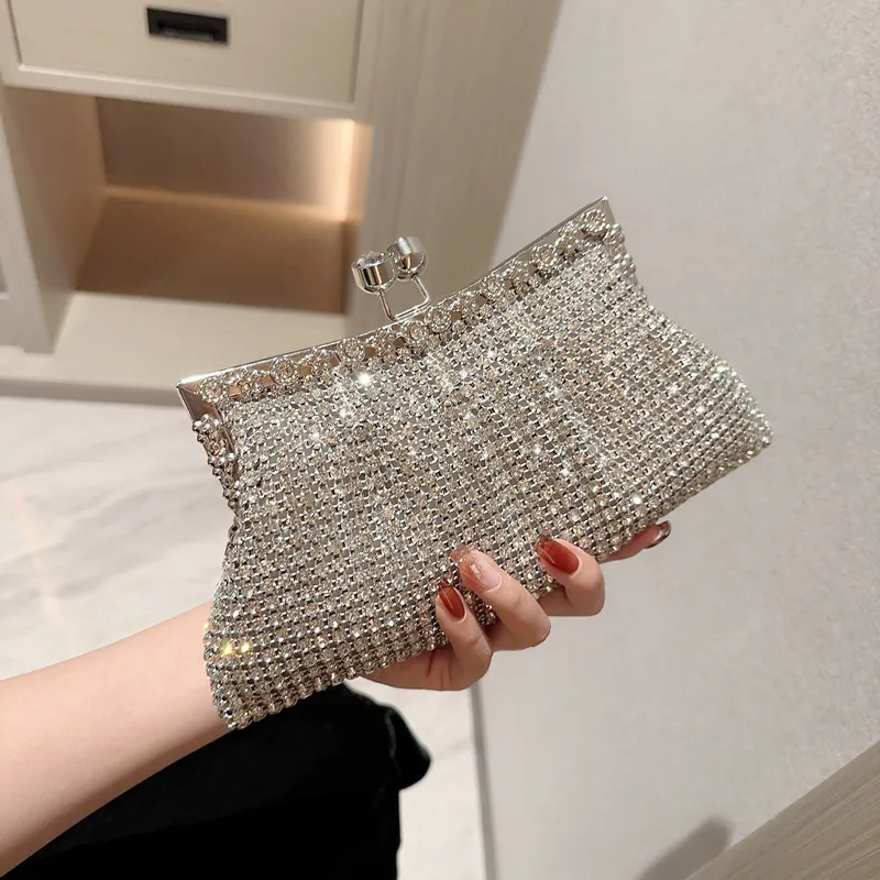 Qyahlybz Luxury Rhinestone Evening Bag Glittering Celebrity Handbag Bridal Wedding Bag Matching Dress Diamond Banquet Clutch
Qyahlybz Luxury Rhinestone Evening Bag Glittering Celebrity Handbag Bridal Wedding Bag Matching Dress Diamond Banquet Clutch