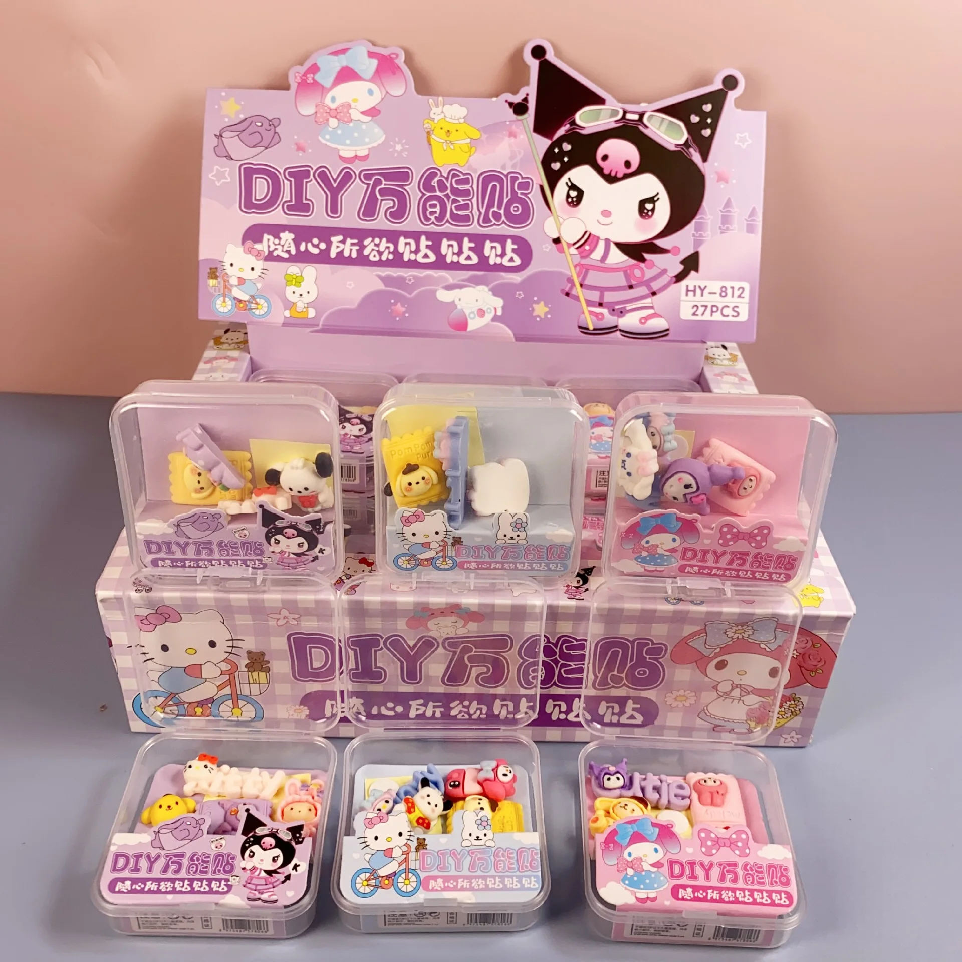 Sanrio Diy Accessories Cartoon Universal Sticker Kuromi Cinnamoroll Stickers Resin Hand Account Stickers Student Stationery Gift 
Sanrio Diy Accessories Cartoon Universal Sticker Kuromi Cinnamoroll Stickers Resin Hand Account Stickers Student Stationery Gift