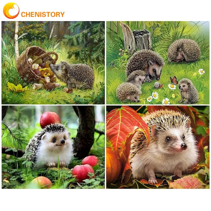 CHENISTORY Crystal 5D DIY Diamond Painting Original Gifts Cross Stitch Crafts Hedgehog Animal Mosaic Diamond Art Home Decor Gift
CHENISTORY Crystal 5D DIY Diamond Painting Original Gifts Cross Stitch Crafts Hedgehog Animal Mosaic Diamond Art Home Decor Gift