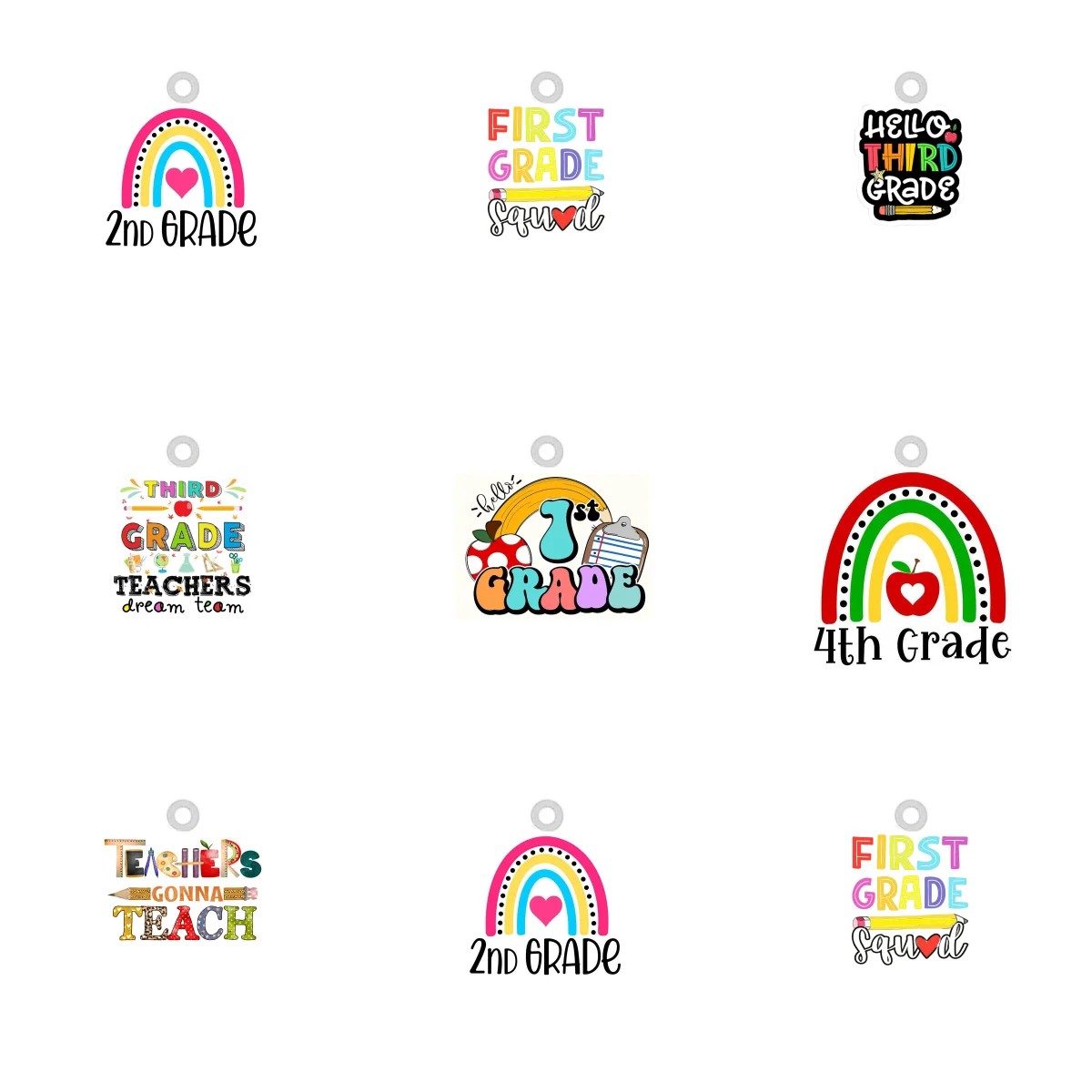10PCS School Grade Acrylic Charms for Jewelry Making Epoxy Third 4TH Grade Charm DIY Earrings Bracelet Keychain Jewelry
10PCS School Grade Acrylic Charms for Jewelry Making Epoxy Third 4TH Grade Charm DIY Earrings Bracelet Keychain Jewelry