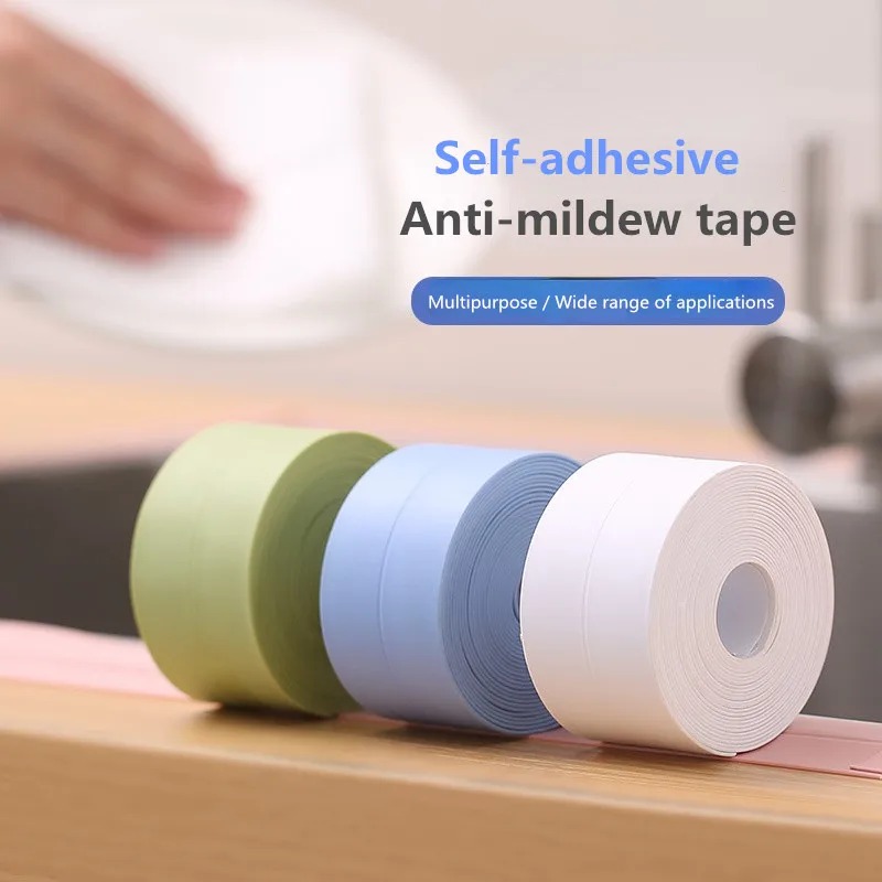 PVC Waterproof Wall Sticker Self Adhesive Sink Stove Crack Strip Kitchen Bathroom Bathtub Corner Sealant Tape Waterproof
PVC Waterproof Wall Sticker Self Adhesive Sink Stove Crack Strip Kitchen Bathroom Bathtub Corner Sealant Tape Waterproof