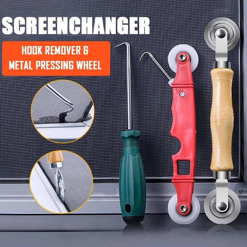 Rubber Rolling Wheel Install Tools Wooden Handle Spline Roller for Renovator Window Installation Screen Door Household Hand Tool
Rubber Rolling Wheel Install Tools Wooden Handle Spline Roller for Renovator Window Installation Screen Door Household Hand Tool