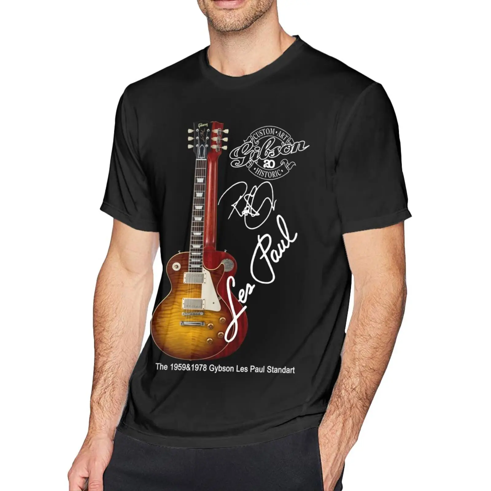 899 Gibson Les Paul Guitar Jpage T Shirt For Men Clothing Vintage Men's Clothing Top Tee Shirt Men T Shirt Women Men's Clothes
899 Gibson Les Paul Guitar Jpage T Shirt For Men Clothing Vintage Men's Clothing Top Tee Shirt Men T Shirt Women Men's Clothes