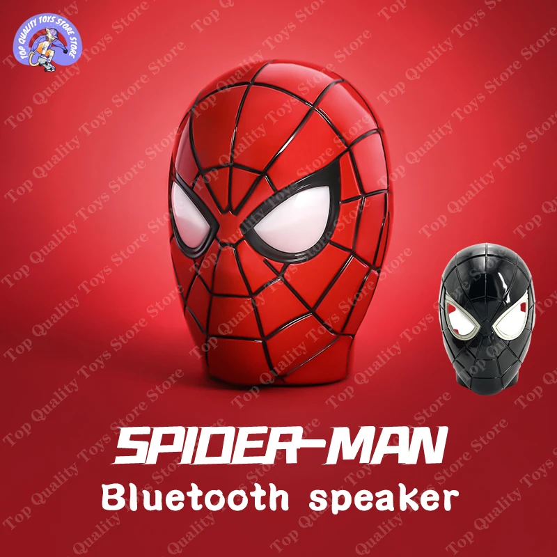 

Marvel Bluetooth Speaker Mini Wireless Speakers Subwoofer Stereo Spider Man Bumblebee Iron Man Led Flashing Light Bt Boombox For