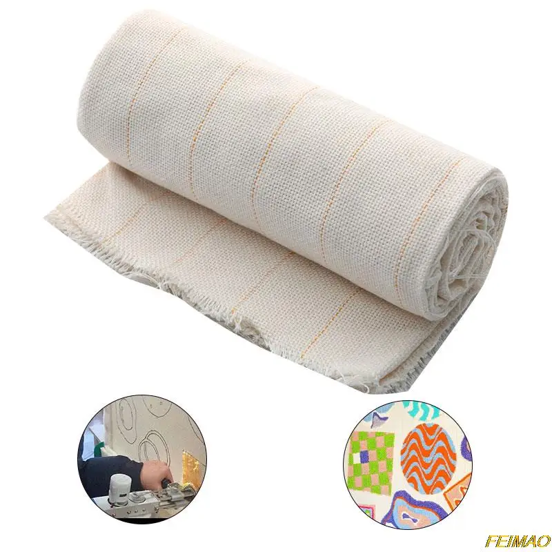 1 Pc 2.1x1meter Monk Cloth Tufting Cloth Marked Lines Woven Making Garments DIY Monk Cloth Carpet Tapestry Rug Making Needlework
1 Pc 2.1x1meter Monk Cloth Tufting Cloth Marked Lines Woven Making Garments DIY Monk Cloth Carpet Tapestry Rug Making Needlework