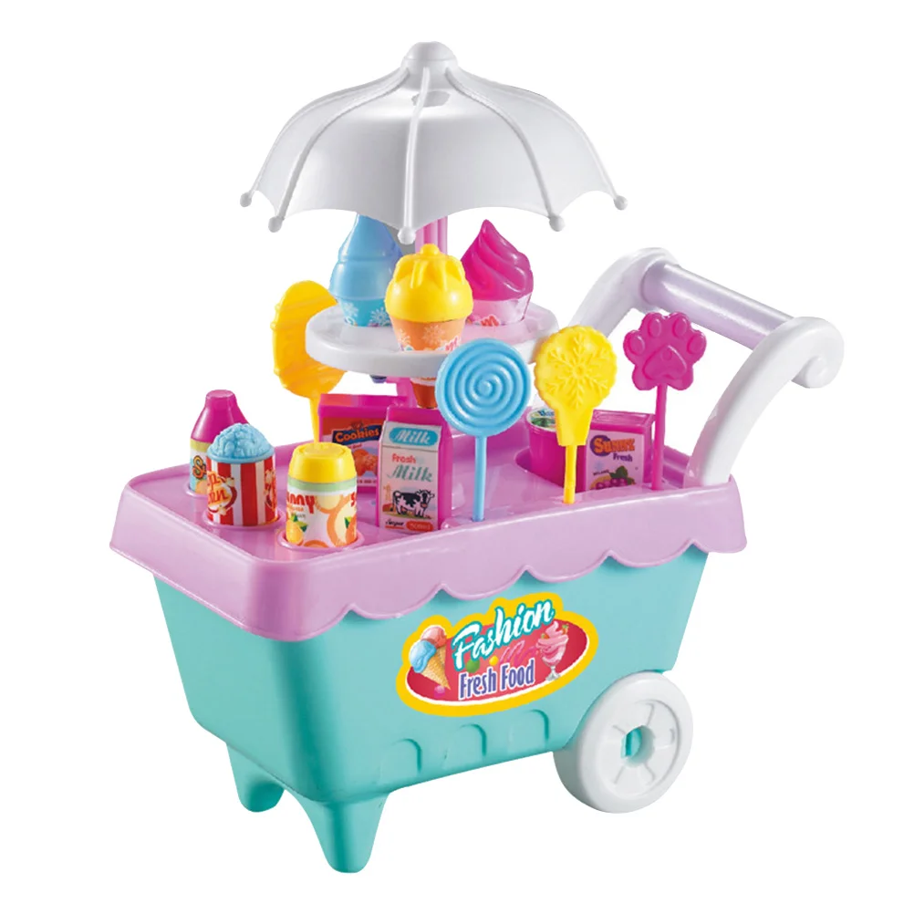 1 Set Including 19 Pieces Candy Mini Cart Trolley Set Table Ice Cream Candy Cart Supermarket Trolley for Kids
1 Set Including 19 Pieces Candy Mini Cart Trolley Set Table Ice Cream Candy Cart Supermarket Trolley for Kids