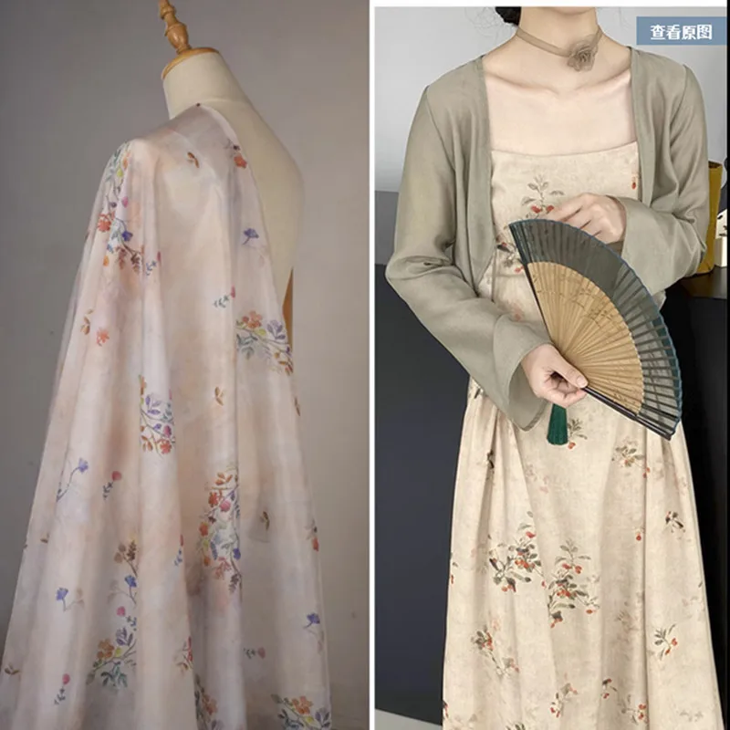 Vintage China Wind Colored Flower Tree Branch Digital Print Chiffon Fabric For Thin Dress Cheongsam Han Cloth Telas Tecido T2045
Vintage China Wind Colored Flower Tree Branch Digital Print Chiffon Fabric For Thin Dress Cheongsam Han Cloth Telas Tecido T2045