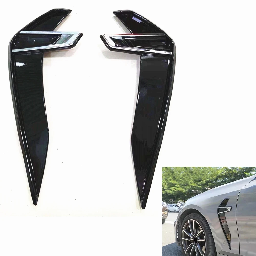 Carbon Fiber Look Skirt Side Air Vent Trim Canard Strip Fender Outlet Cover For BMW 3 Series G20 2019-2021
Carbon Fiber Look Skirt Side Air Vent Trim Canard Strip Fender Outlet Cover For BMW 3 Series G20 2019-2021